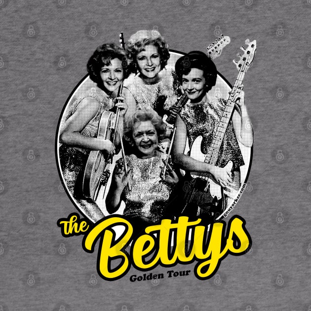 Betty White Band Shirt by UselessRob